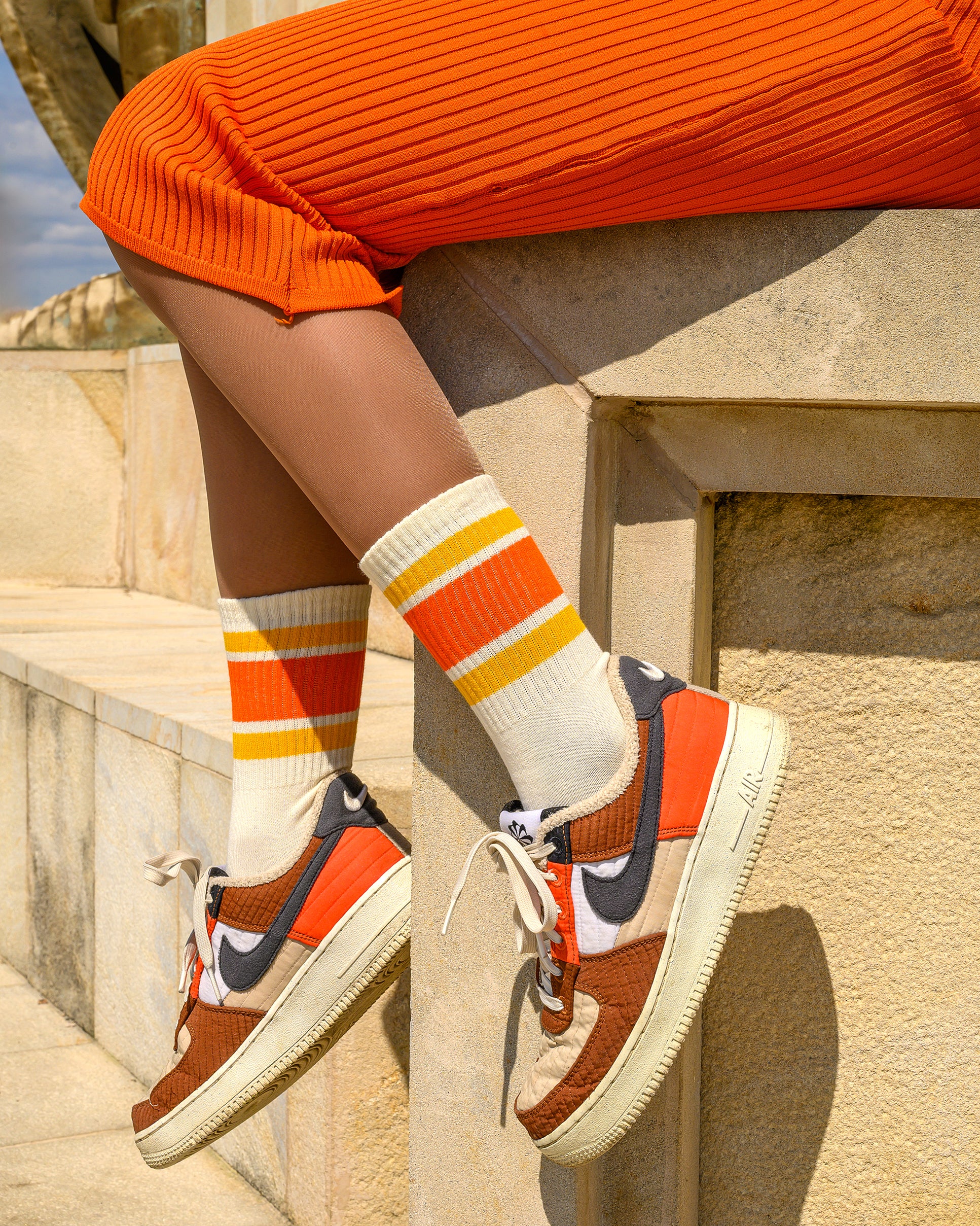 Vinny Socks RETRO - Valencia - Vinny Socks šarene pamučne čarape za poklon